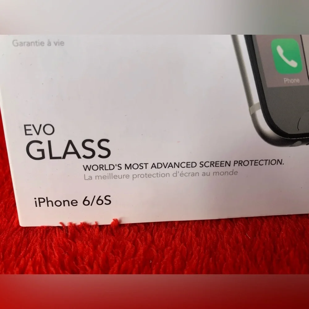 3/$20 Tech 21 Evo Glass Impact Resist Tough Screen Protector Cel iPhone 6 & 6s